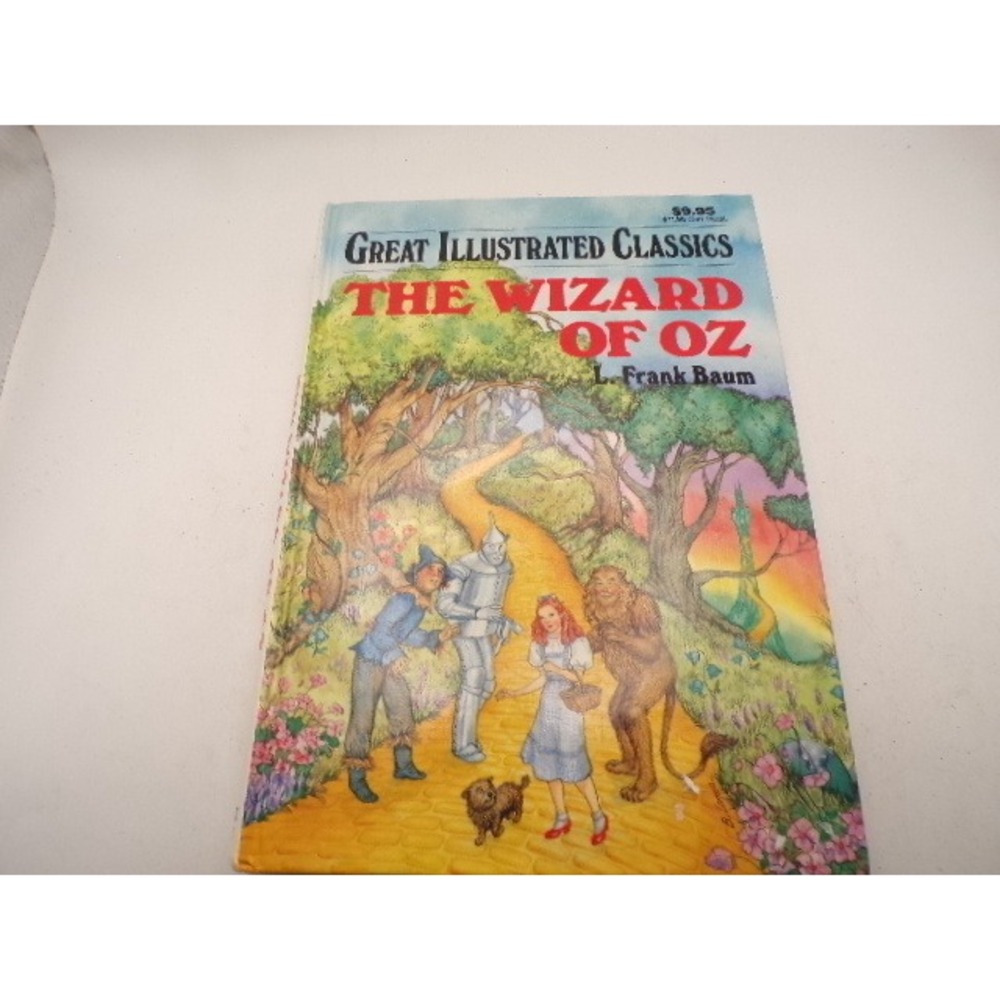 The Wizard of Oz Great Illustrated Classics Hardcover L Frank Baum 1989 Baronet
